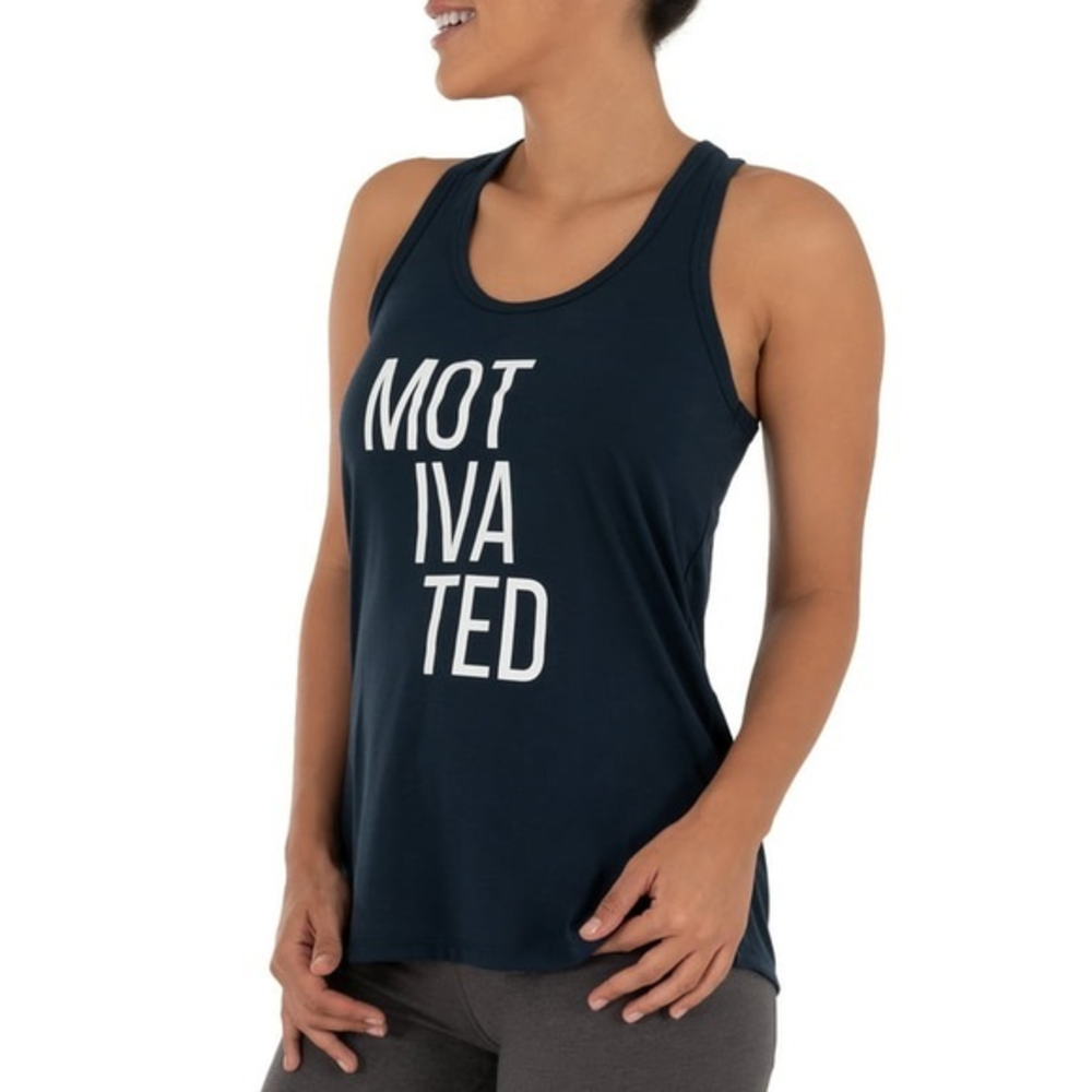 NWOT Athletic Works Women's Core Active‎ Graphic Racerback Tank Size Small